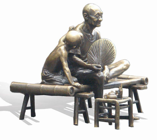 铜艺雕塑的保养知识