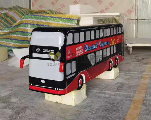 深圳玻璃钢巴士公交車(chē)模型